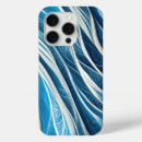 Search for blue and white lines iphone cases Abstract