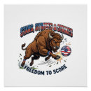 Recherche de bison américain posters Patriotique