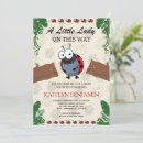 Search for little lady baby shower invitations Whimsical