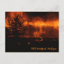 Search for damaged postcards Fire