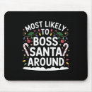 Search for boss christmas mousepads Xmas