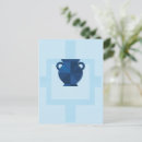 Search for aquarius zodiac sign postcards Blue