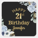Search for happy birthday floral stickers Watercolor
