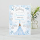Search for winter wonderland quinceanera invitations Mis quince anos