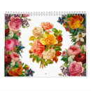 Search for vintage botanical calendars Antique