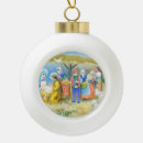 Search for nativity scene ornaments Vintage