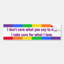 Search for everyone bumper stickers Pride
