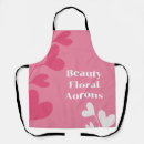 Search for beautiful floral aprons Pink