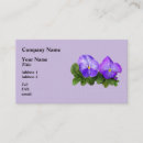 Recherche de penser cartes visite Floral