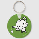 Search for green tea keychains Kawaii