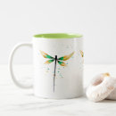 Search for cute dragonfly mugs Whimsical