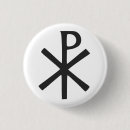 Search for chi rho buttons Jesus