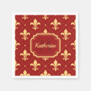 Search for fleur de lis napkins Elegant