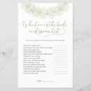 Search for who knows groom best Minimalist