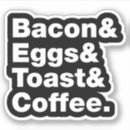 Search for funny toast stickers Food