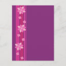 Search for purple stripes postcards Floral