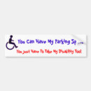 Search for handicap parking bumper stickers Cars