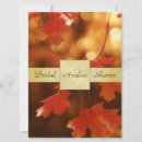 Search for fall 6x8 invitations Leaf