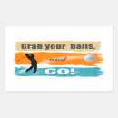 Search for golf rectangle stickers Funny