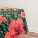 Search for tropical hibiscus tablecloths Vibrant