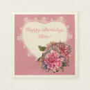 Recherche de de dahlia serviettes Aquarelle