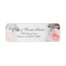 Search for grey address stickers Blush pink