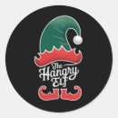 Search for hangry stickers Santa