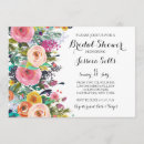 Search for bright floral invitations Bohemian