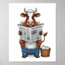 Search for kawaii cow posters Cowboy