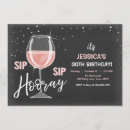 Search for sip wine invitations 30th