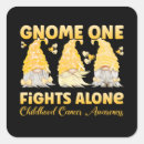 Search for childhood cancer stickers Gold