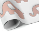 Search for baby elephant wrapping paper Gray
