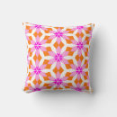 Recherche de orange pastel coussins Fleurs