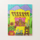Recherche de dessin coloré puzzles Maison