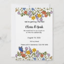 Search for colors wedding invitations Watercolor flowers