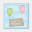 Recherche de ballons colorés magnets Anniversaire