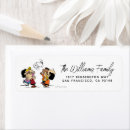 Search for snoopy return address labels Friends