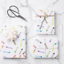 Search for crayon wrapping paper School