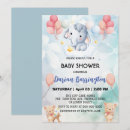 Search for elephant bear baby shower invitations Cute