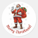 Search for presentment stickers Santa