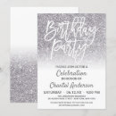 Search for ombre birthday invitations Glamourous