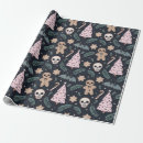 Search for gothic christmas wrapping paper Creepy