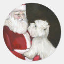 Recherche de westie dog stickers Noël