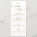 Search for white and gold menus Dinner