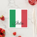 Recherche de drapeau italien serviettes Italia