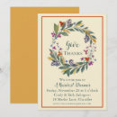 Search for friends giving invitations Give thanks