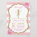 Search for dancing ballerina baby shower invitations Tutu