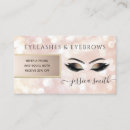 Search for eyelash referral cards Makeup artist