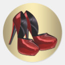 Recherche de heel stickers Rouge
