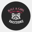 Search for funny panda stickers Raccoon